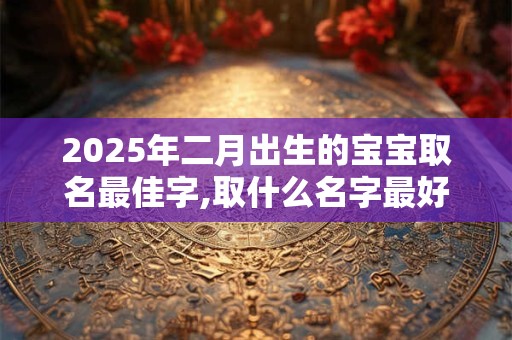 2025年二月出生的宝宝取名最佳字,取什么名字最好？