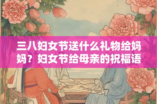 三八妇女节送什么礼物给妈妈？妇女节给母亲的祝福语