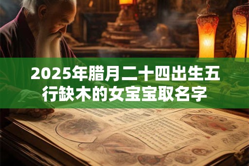 详细阅读:2025年腊月二十四出生五行缺木的女宝宝取名字 2025年腊月二十四出生五行缺木的女宝宝取名字
