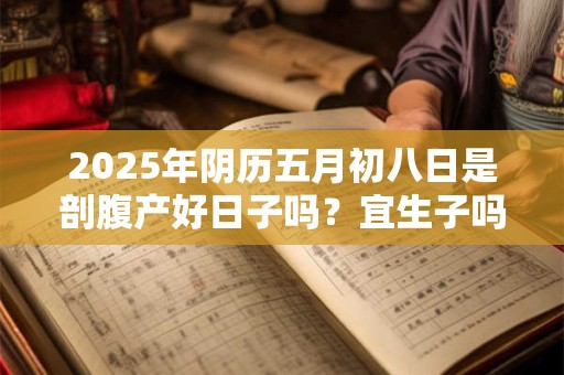 2025年阴历五月初八日是剖腹产好日子吗？宜生子吗