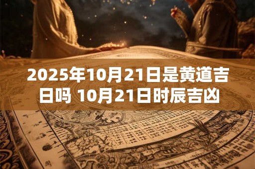 2025年10月21日是黄道吉日吗 10月21日时辰吉凶
