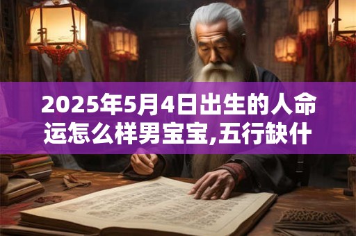 2025年5月4日出生的人命运怎么样男宝宝,五行缺什么