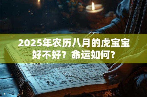 2025年农历八月的虎宝宝好不好？命运如何？