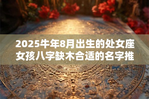 2025牛年8月出生的处女座女孩八字缺木合适的名字推荐