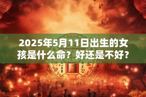 2025年5月11日出生的女孩是什么命？好还是不好？
