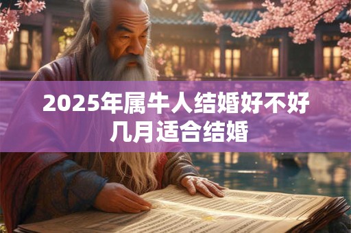 详细阅读:2025年属牛人结婚好不好 几月适合结婚 2025年属牛人结婚好不好 几月适合结婚