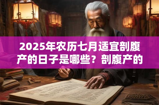 2025年农历七月适宜剖腹产的日子是哪些？剖腹产的坏处