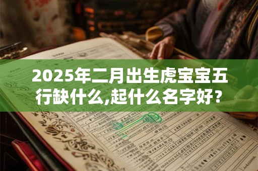 2025年二月出生虎宝宝五行缺什么,起什么名字好？