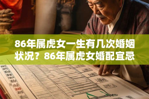 86年属虎女一生有几次婚姻状况？86年属虎女婚配宜忌