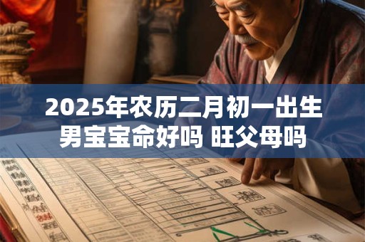 2025年农历二月初一出生男宝宝命好吗 旺父母吗