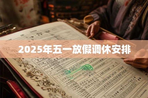 2025年五一放假调休安排