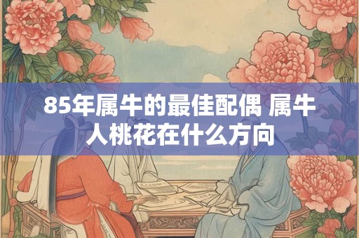 85年属牛的最佳配偶 属牛人桃花在什么方向