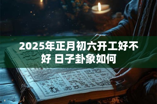 2025年正月初六开工好不好 日子卦象如何