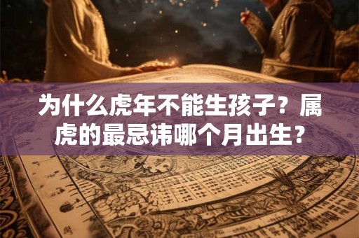 为什么虎年不能生孩子？属虎的最忌讳哪个月出生？