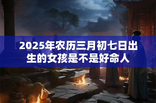 2025年农历三月初七日出生的女孩是不是好命人