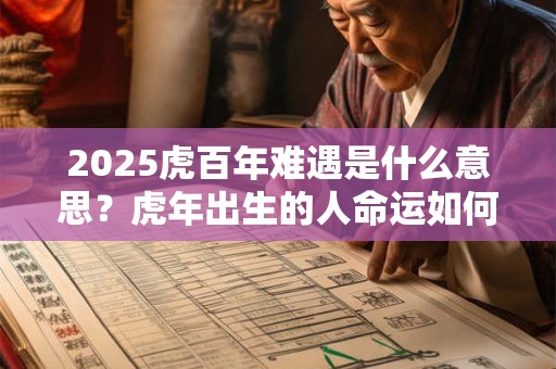 2025虎百年难遇是什么意思？虎年出生的人命运如何？