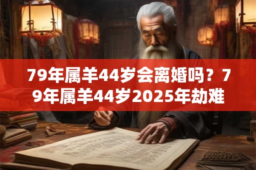 79年属羊44岁会离婚吗？79年属羊44岁2025年劫难