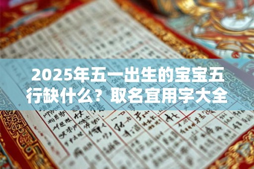 2025年五一出生的宝宝五行缺什么？取名宜用字大全集