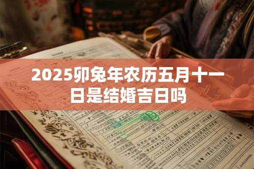 2025卯兔年农历五月十一日是结婚吉日吗