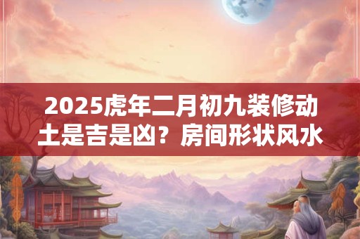 2025虎年二月初九装修动土是吉是凶？房间形状风水