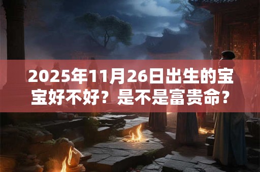 2025年11月26日出生的宝宝好不好？是不是富贵命？