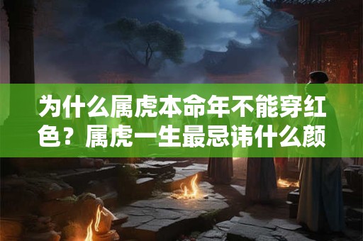 为什么属虎本命年不能穿红色？属虎一生最忌讳什么颜色？