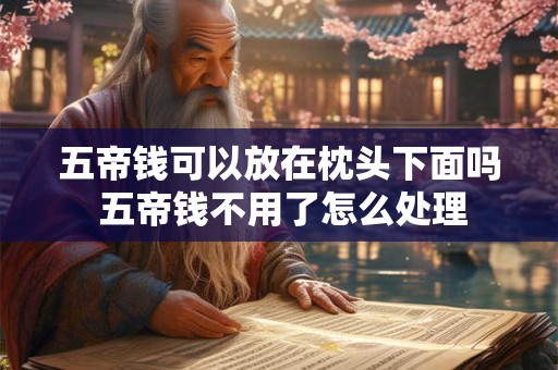 五帝钱可以放在枕头下面吗 五帝钱不用了怎么处理