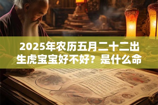 2025年农历五月二十二出生虎宝宝好不好？是什么命？