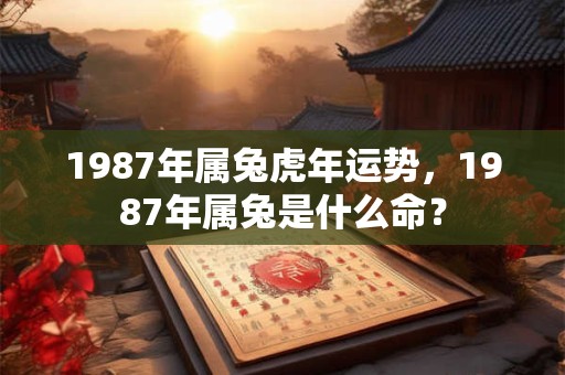 1987年属兔虎年运势，1987年属兔是什么命？