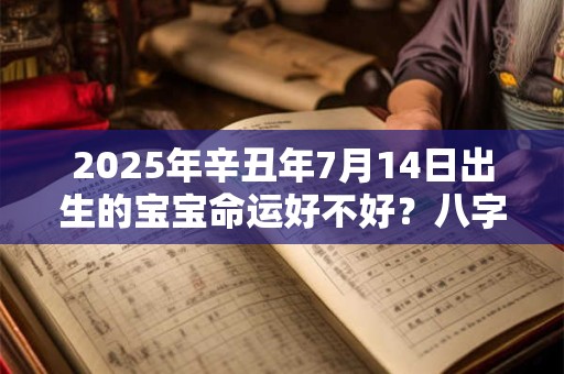 2025年辛丑年7月14日出生的宝宝命运好不好？八字运势详解