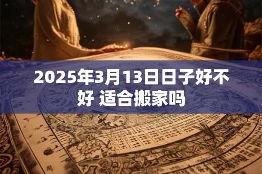 2025年3月13日日子好不好 适合搬家吗