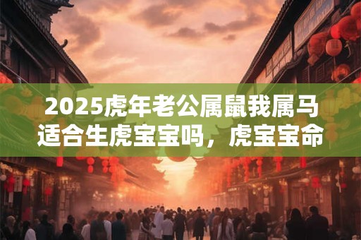 2025虎年老公属鼠我属马适合生虎宝宝吗,虎宝宝命运好吗? 2025虎年老公属鼠我属马适合生虎宝宝吗,虎宝宝命运好吗?