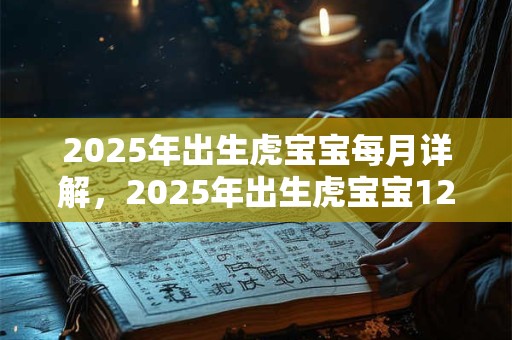 2025年出生虎宝宝每月详解，2025年出生虎宝宝12个月的命运解析