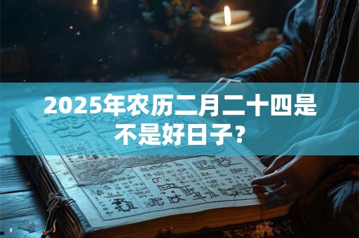 2025年农历二月二十四是不是好日子？