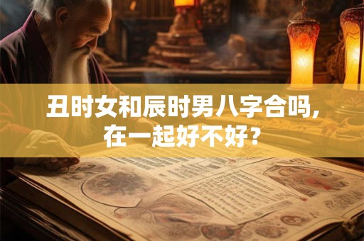 丑时女和辰时男八字合吗,在一起好不好？