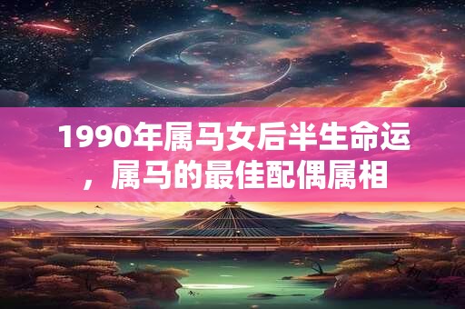 1990年属马女后半生命运,属马的最佳配偶属相 1990年属马女后半生命运,属马的最佳配偶属相