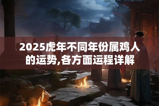 2025虎年不同年份属鸡人的运势,各方面运程详解