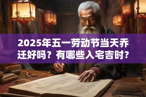 2025年五一劳动节当天乔迁好吗？有哪些入宅吉时？