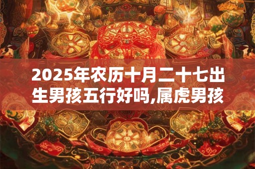 2025年农历十月二十七出生男孩五行好吗,属虎男孩名字推荐