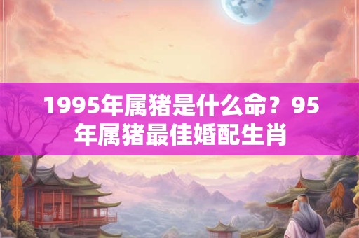 1995年属猪是什么命？95年属猪最佳婚配生肖