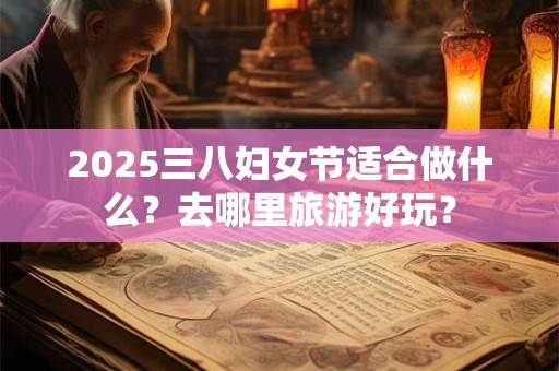 2025三八妇女节适合做什么？去哪里旅游好玩？