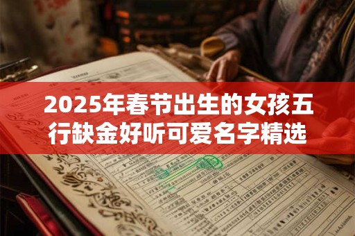 2025年春节出生的女孩五行缺金好听可爱名字精选