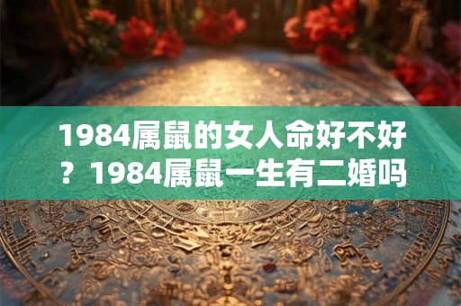1984属鼠的女人命好不好？1984属鼠一生有二婚吗？