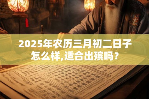 详细阅读:2025年农历三月初二日子怎么样,适合出殡吗? 2025年农历三月初二日子怎么样,适合出殡吗?