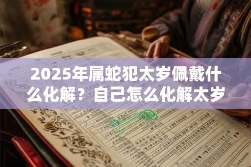 2025年属蛇犯太岁佩戴什么化解？自己怎么化解太岁？