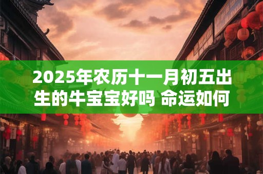2025年农历十一月初五出生的牛宝宝好吗 命运如何