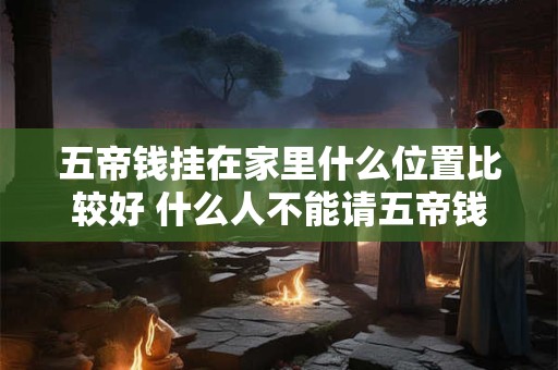 五帝钱挂在家里什么位置比较好 什么人不能请五帝钱
