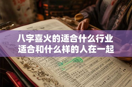 八字喜火的适合什么行业 适合和什么样的人在一起