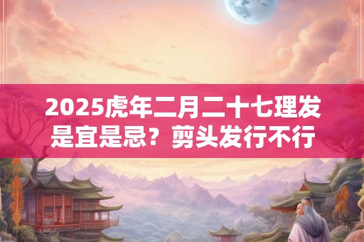 2025虎年二月二十七理发是宜是忌？剪头发行不行