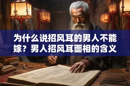 为什么说招风耳的男人不能嫁？男人招风耳面相的含义